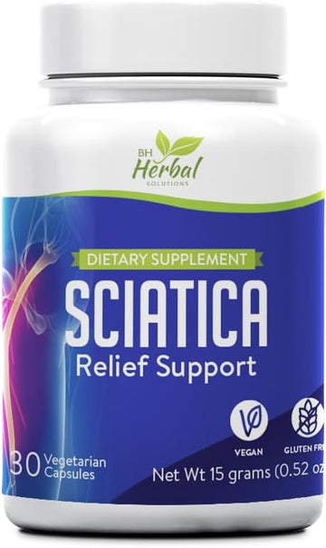 Sciatic Relief - Natural Sciatica Nerve Supplement - Herbal Sciatica Relief