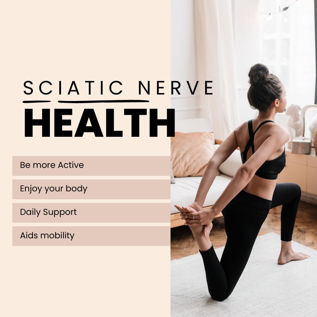 Sciatic Relief - Natural Sciatica Nerve Supplement - Herbal Sciatica Relief