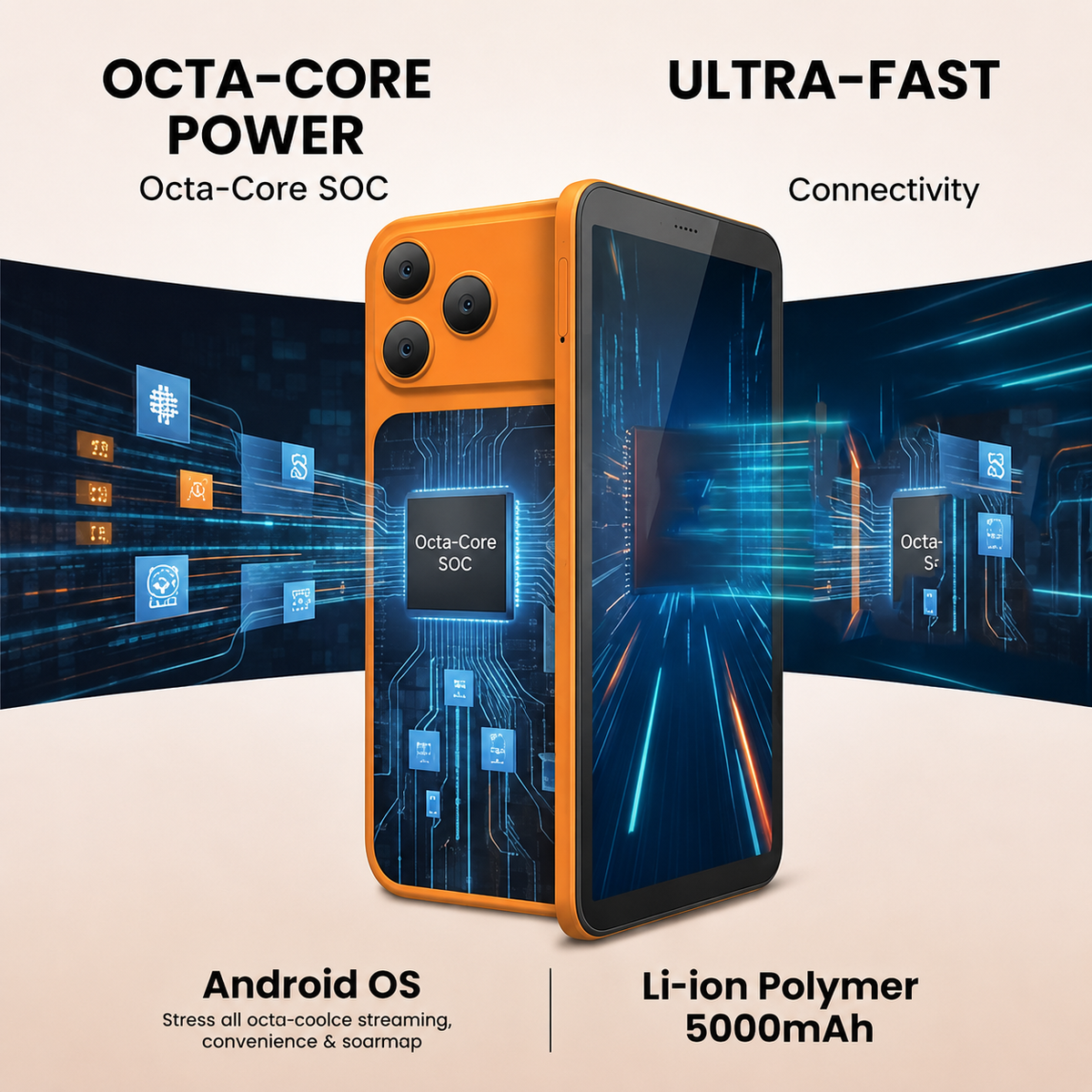 S60 Pro - 6GB Ram 256GB Storage - 5000mAh Battery