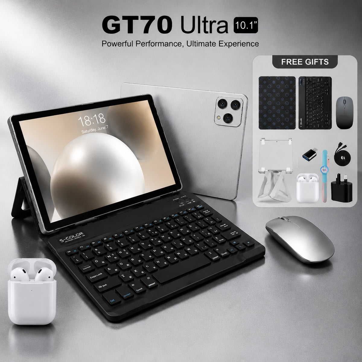GT70 Ultra Tablet - 8GB RAM 512GB Storage - 10.1" HD Display