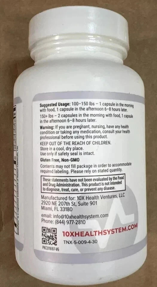 AUTHENTIC 10X Health Optimize Methylated Multivitamin 90 Caps