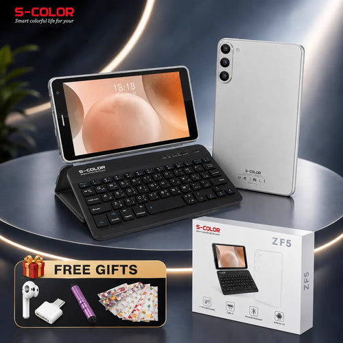 ZF5 Tablet – 8GB RAM, 512GB Storage, 7" HD Display with Wireless Keyboard