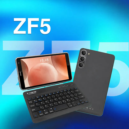ZF5 Tablet – 8GB RAM, 512GB Storage, 7" HD Display with Wireless Keyboard