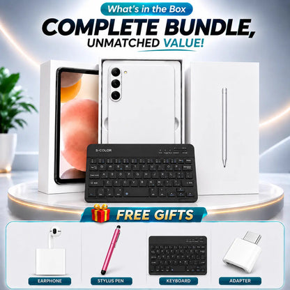 ZF5 Tablet – 8GB RAM, 512GB Storage, 7" HD Display with Wireless Keyboard